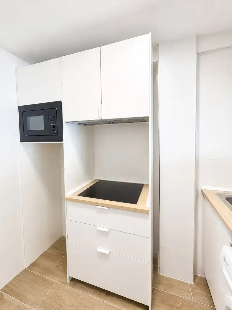 Cocina de Apartamento en venta en Benalmádena con Aire acondicionado, Terraza y Amueblado