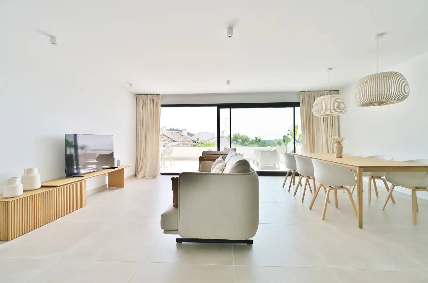 Sala de estar de Apartamento de alquiler en Sagunto / Sagunt con Aire acondicionado, Calefacción y Terraza