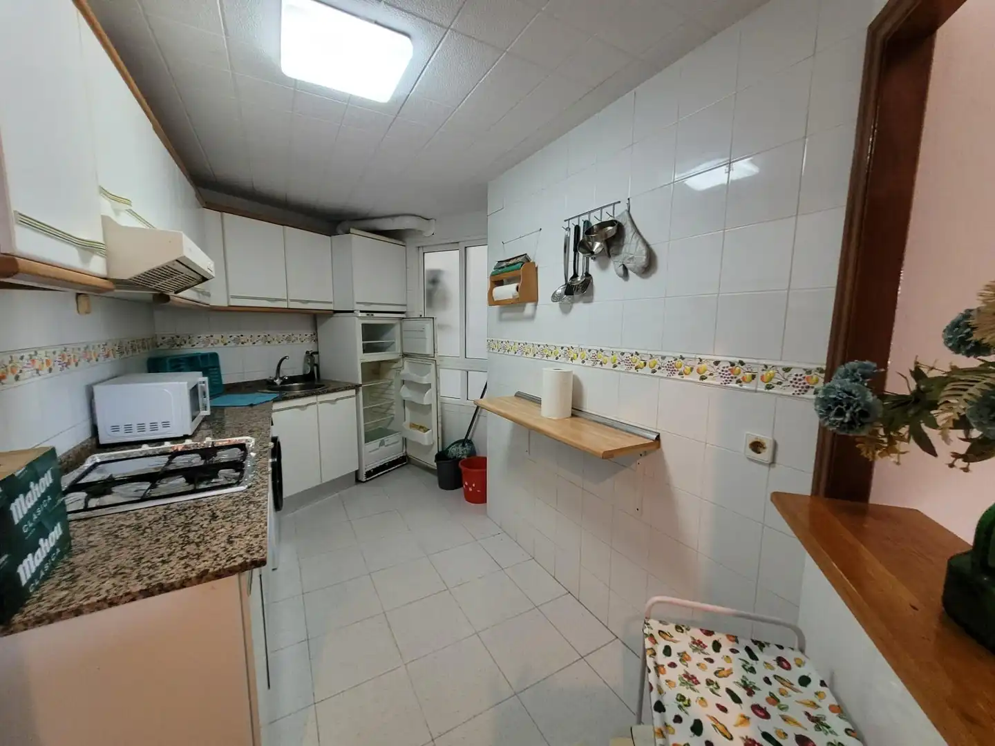 Cuina de Apartament en venda en Alicante / Alacant amb Jardí privat, Terrassa i Balcó