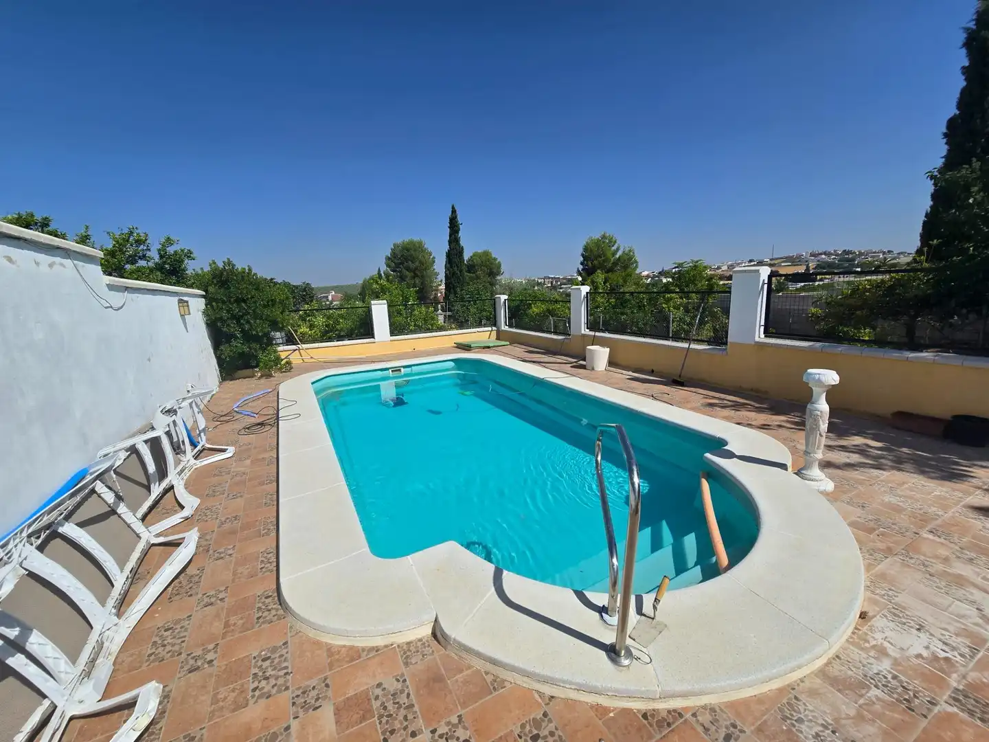 Piscina de Casa o chalet en venta en Aguilar de la Frontera con Aire acondicionado, Jardín privado y Trastero