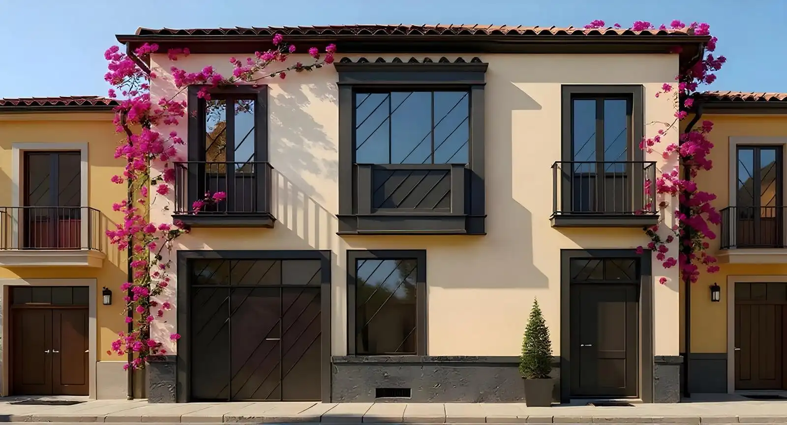 Exterior view of Houses for sale in Málaga  with Air Conditioner, Heating and Furnished