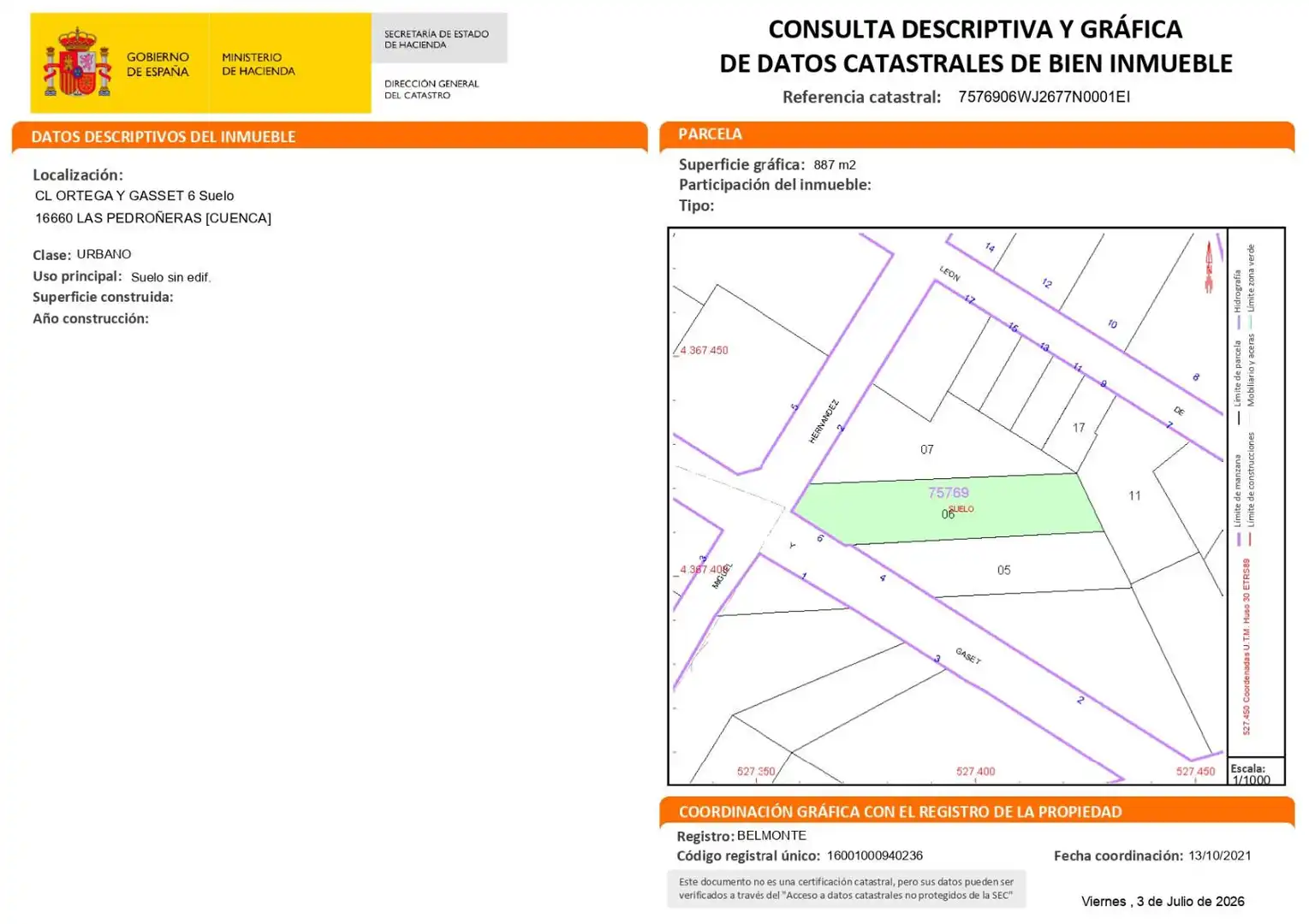 Terreni e lotti in vendita a Ortega y Gasset 6, imagen 4