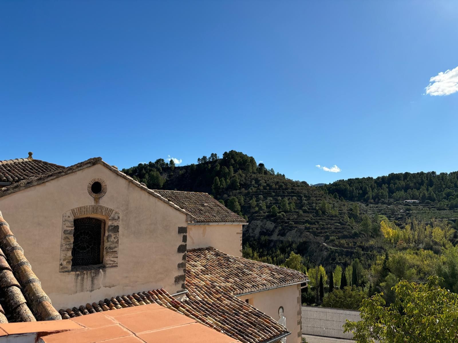 Exterior view of Single-family semi-detached for sale in Benilloba  with Heating, Terrace and Balcony