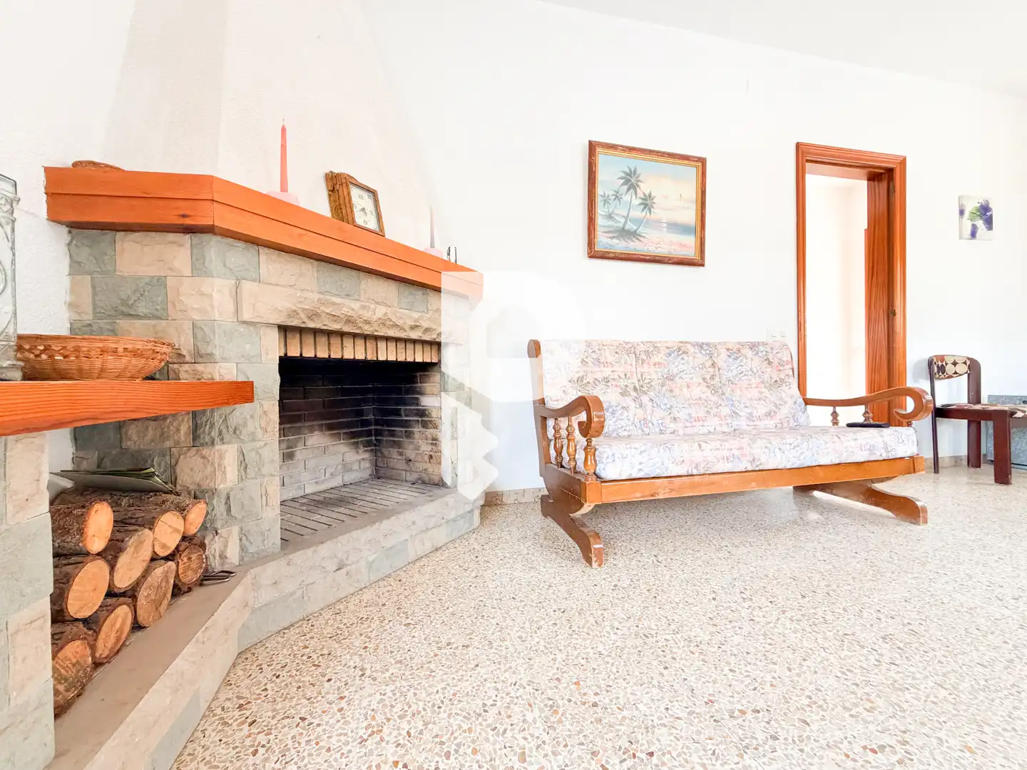 Sala de estar de Casa o chalet en venta en Piera con Aire acondicionado, Calefacción y Jardín privado