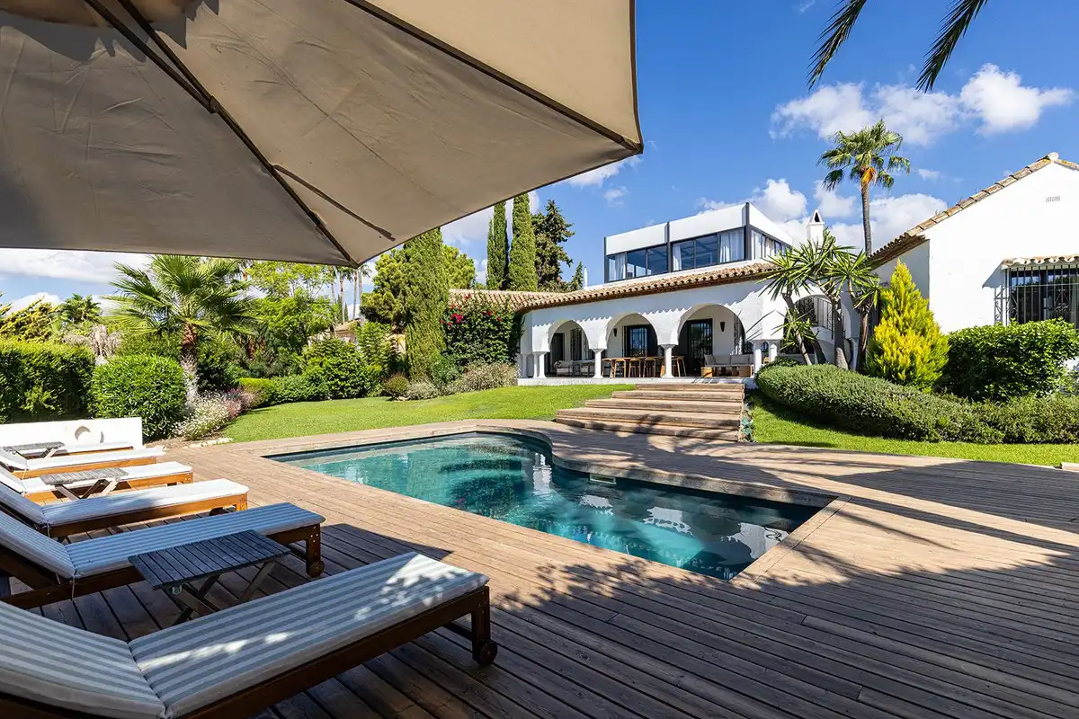 Terrassa de Casa o xalet en venda en Marbella Centro