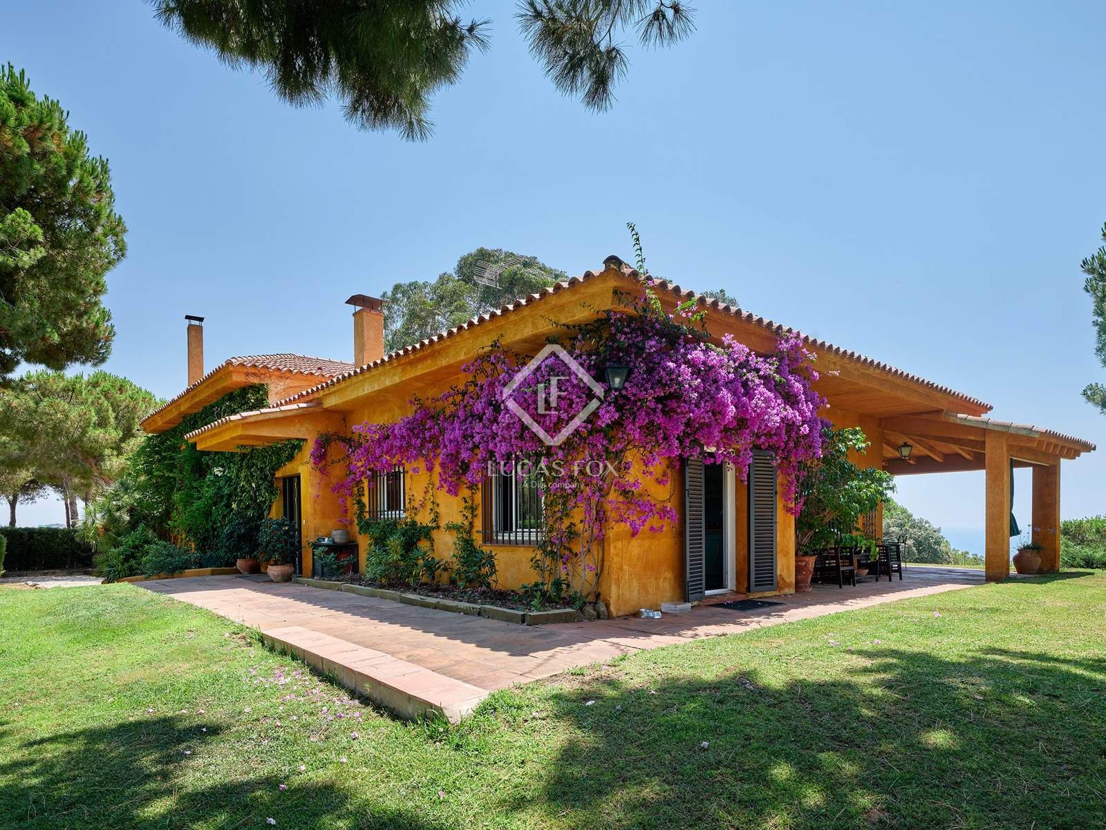 Jardí de Casa o xalet en venda en Sant Vicenç de Montalt amb Calefacció, Jardí privat i Terrassa