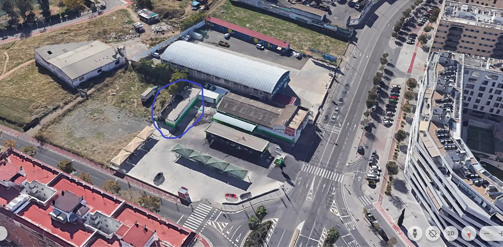 Außenansicht von Fabrik Grundstücke zum Verkauf in Córdoba