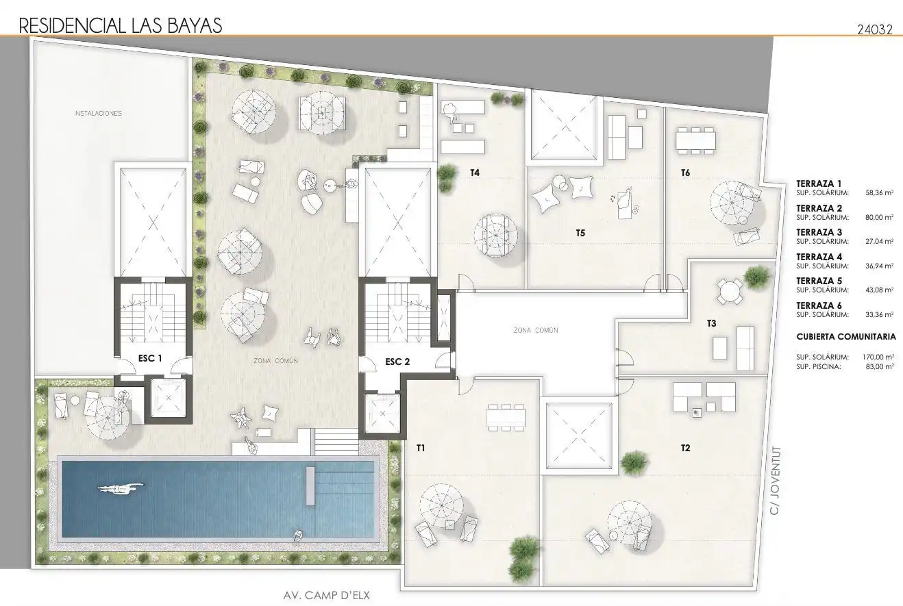 Planta baja en venta en Elche / Elx con Parquet, Terraza y Piscina