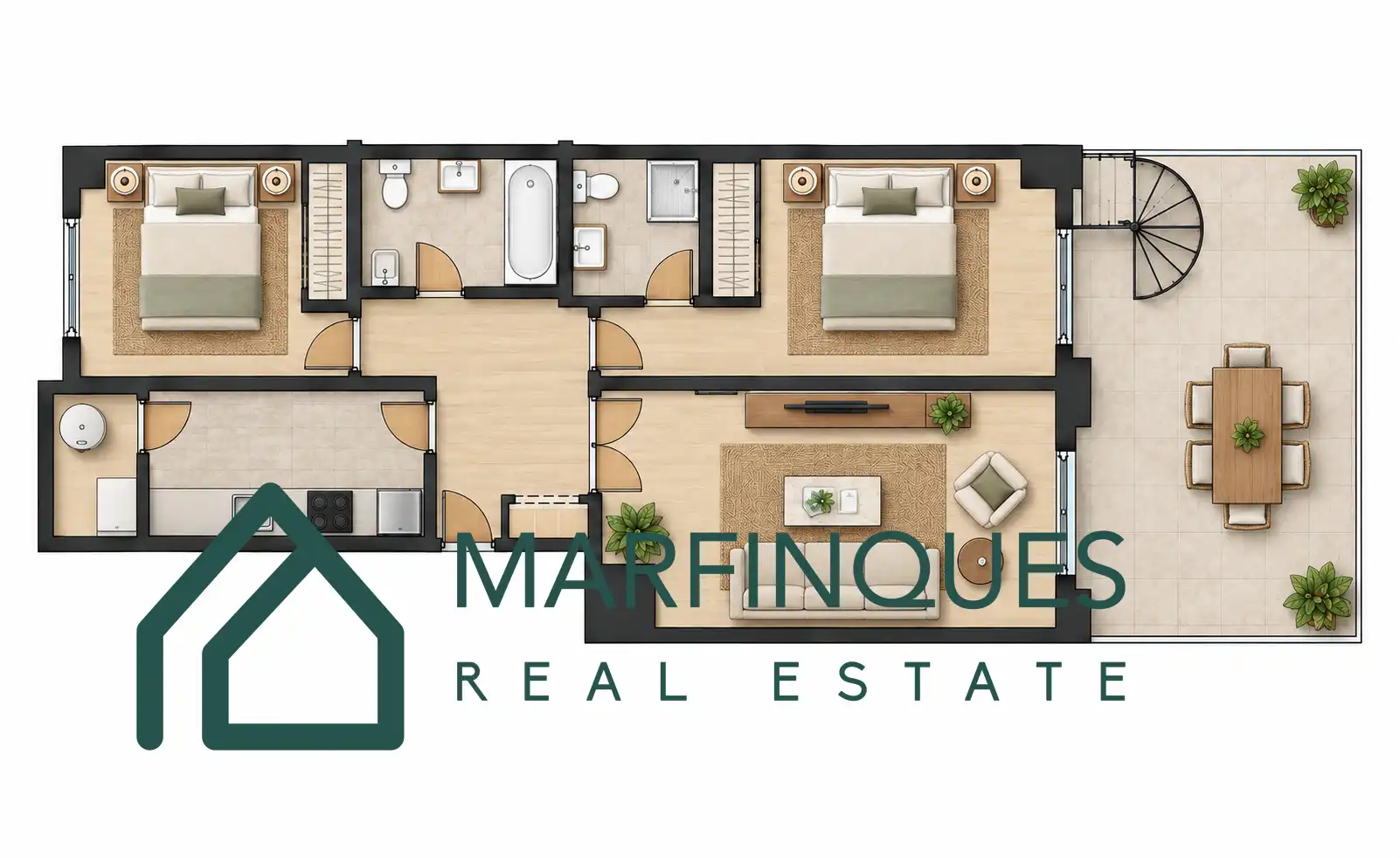 Duplex with pool for sale in Calle Sant Jordi 8, imagen 28