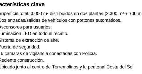 Photo 5 of Garage for sale in Manantiales - Estación de Autobuses, Málaga