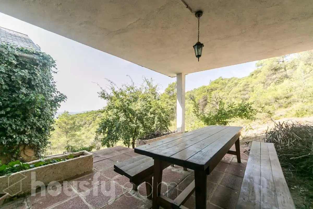Terrassa de Casa o xalet en venda en La Llacuna amb Calefacció, Jardí privat i Parquet