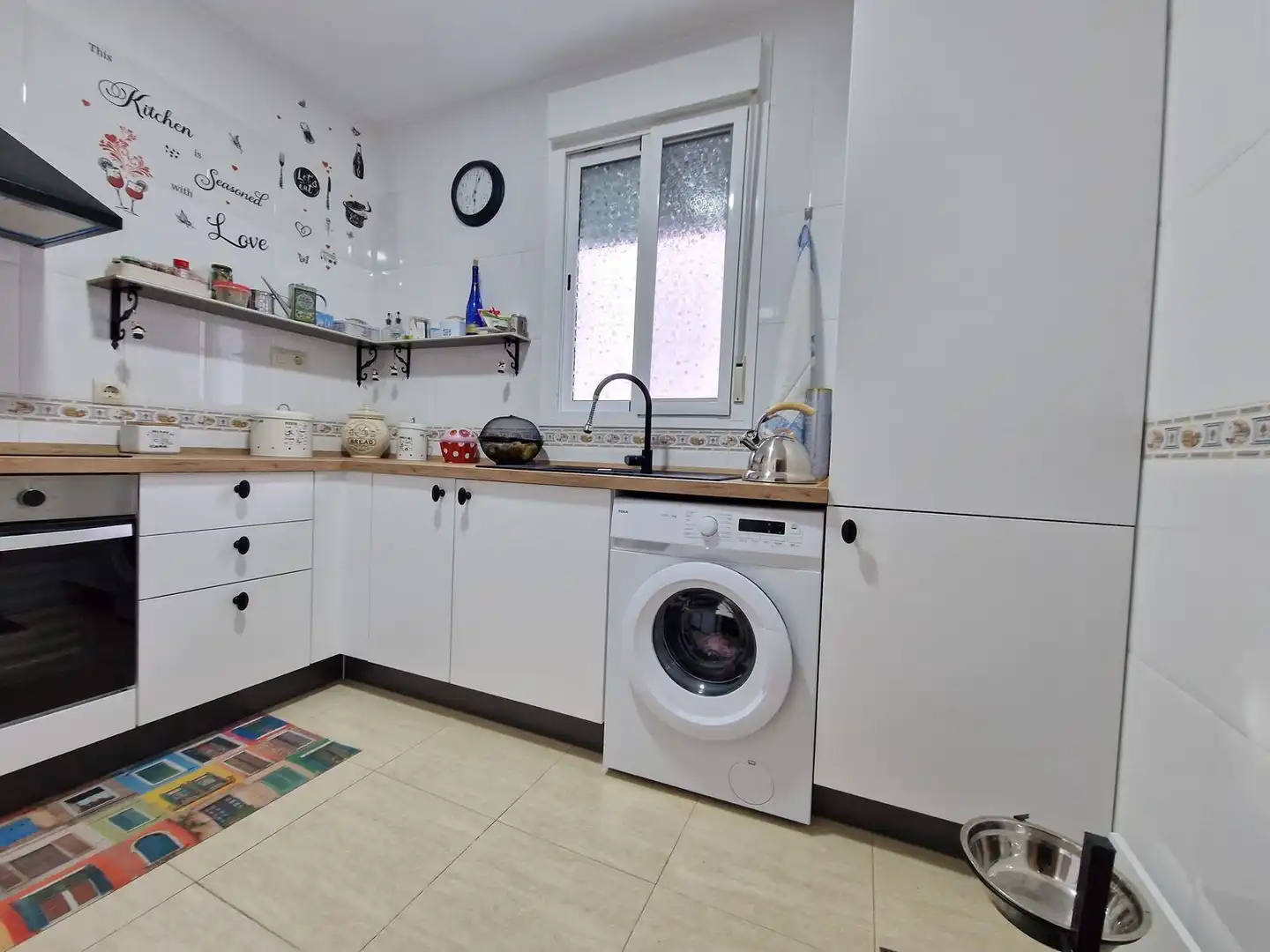 Kitchen of Flat for sale in Turre  with Swimming Pool, Furnished and Community pool