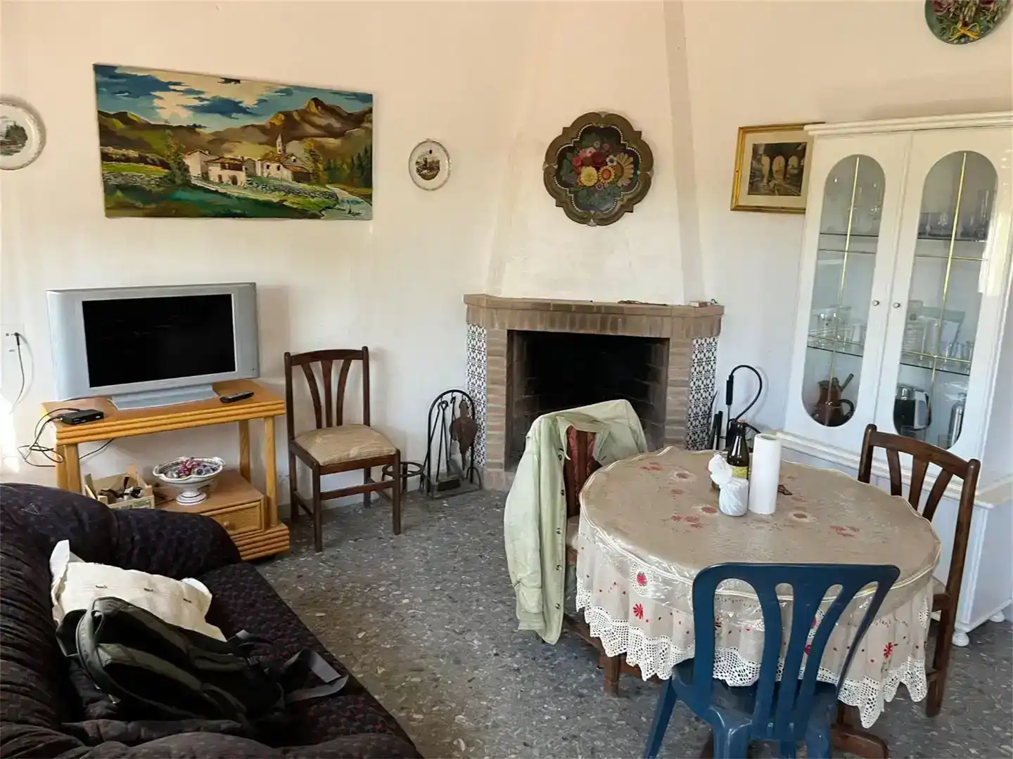 Sala d'estar de Finca rústica en venda en Málaga Capital