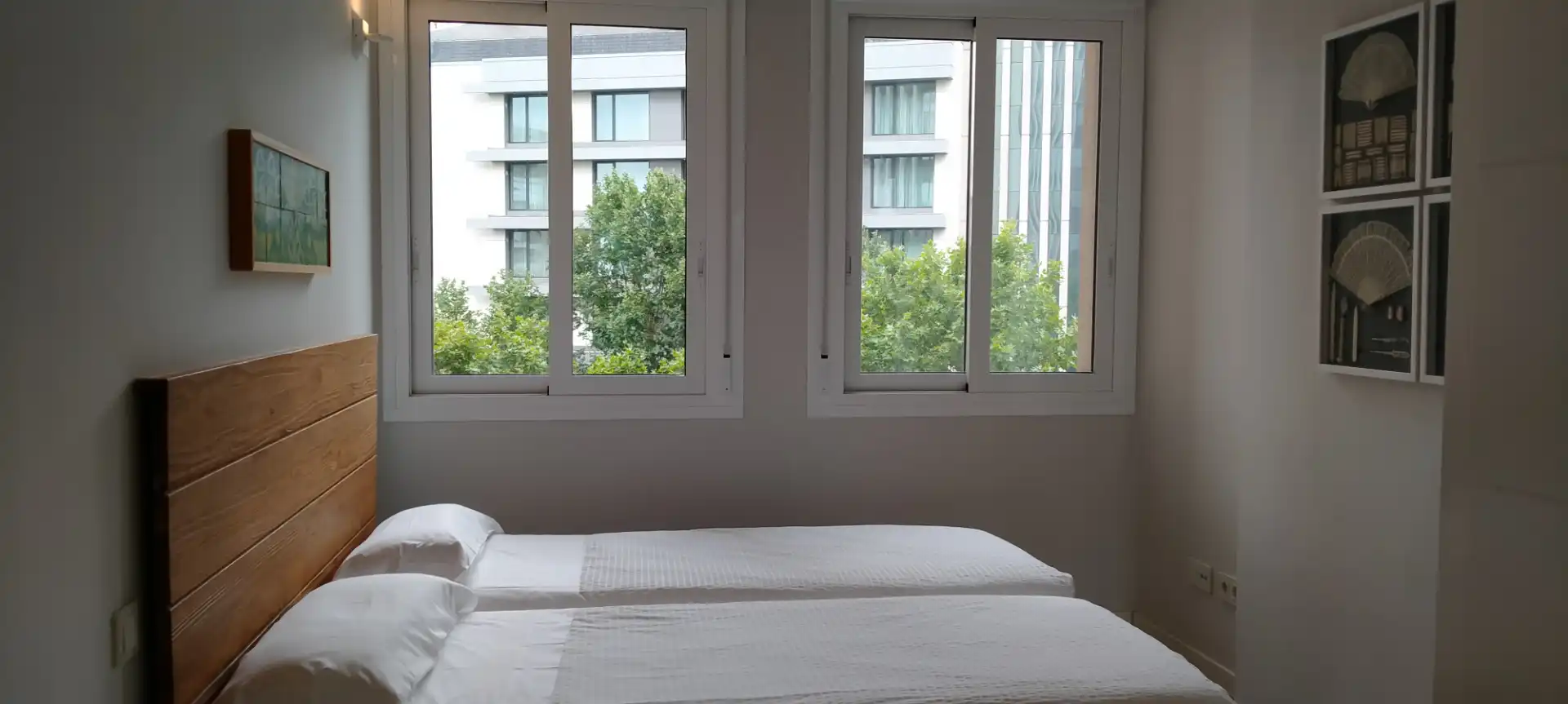 Bedroom of Flat for rent in Madrid  with Air Conditioner, Heating and Furnished