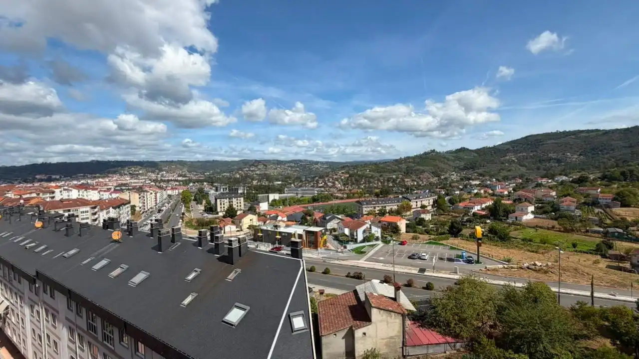 Exterior view of Flat for rent in Ourense Capital   with Heating and Furnished