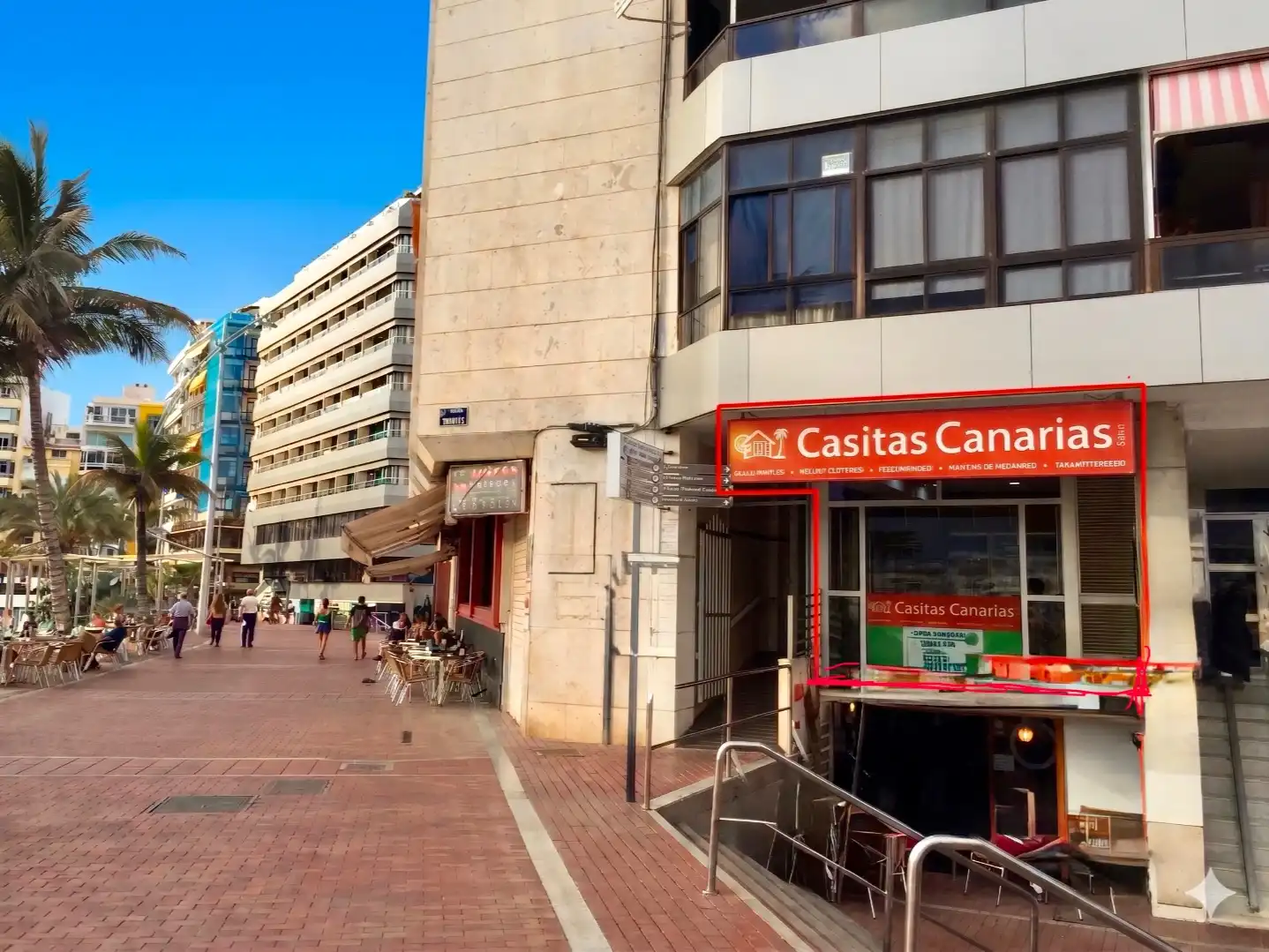 Vista exterior de Local de alquiler en Las Palmas de Gran Canaria con Aire acondicionado