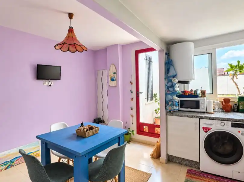 Cuina de Pis en venda en Dénia amb Terrassa, Moblat i Balcó