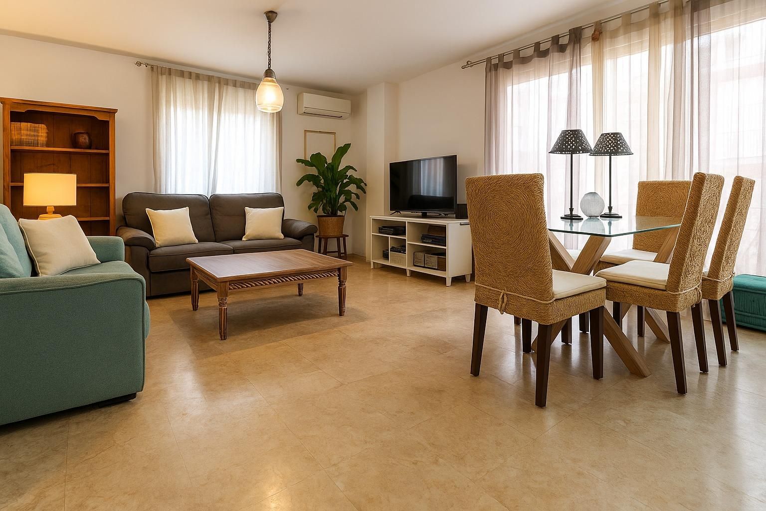 Sala d'estar de Pis en venda en  Valencia Capital amb Aire condicionat, Calefacció i Terrassa