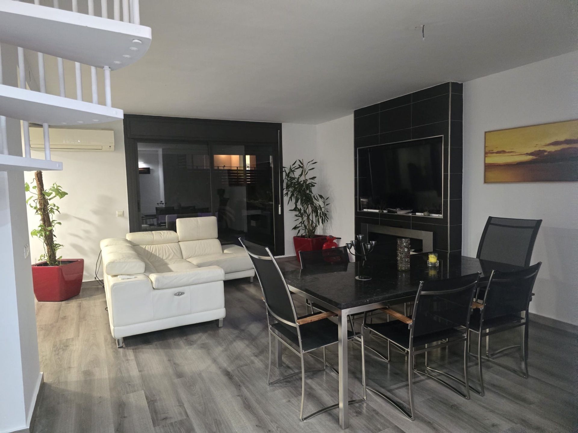 Wohnzimmer von Maisonette zum verkauf in Peralada mit Klimaanlage und Abstellraum