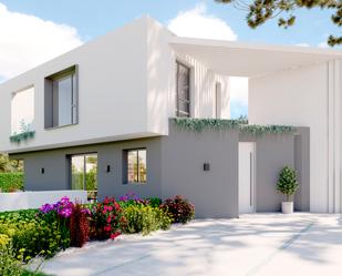 Vista exterior de Casa o xalet en venda en Sant Joan d'Alacant amb Aire condicionat, Jardí privat i Terrassa