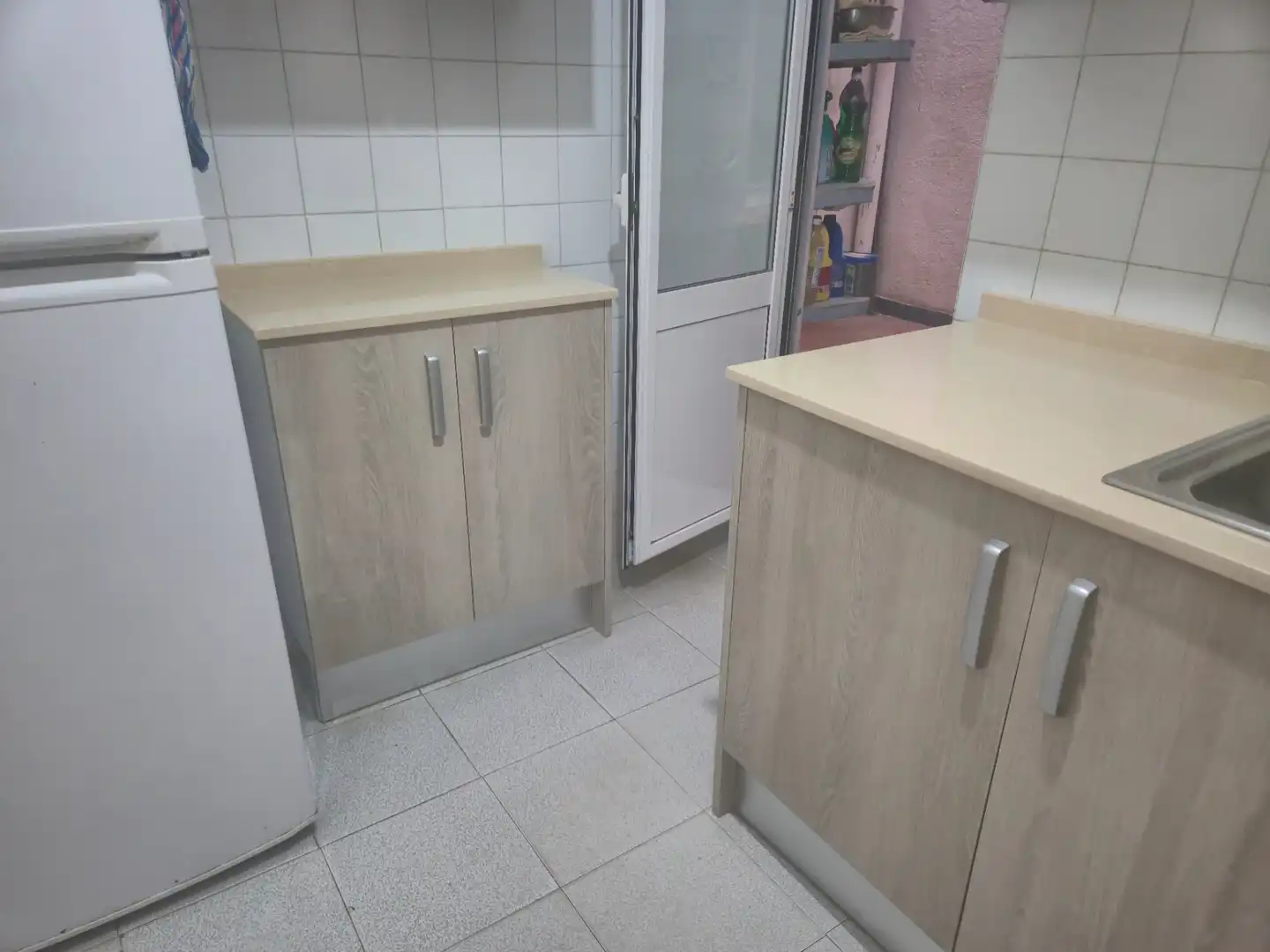 Küche von Erdgeschoss zum Verkauf in Mataró mit Terrasse und Möbliert