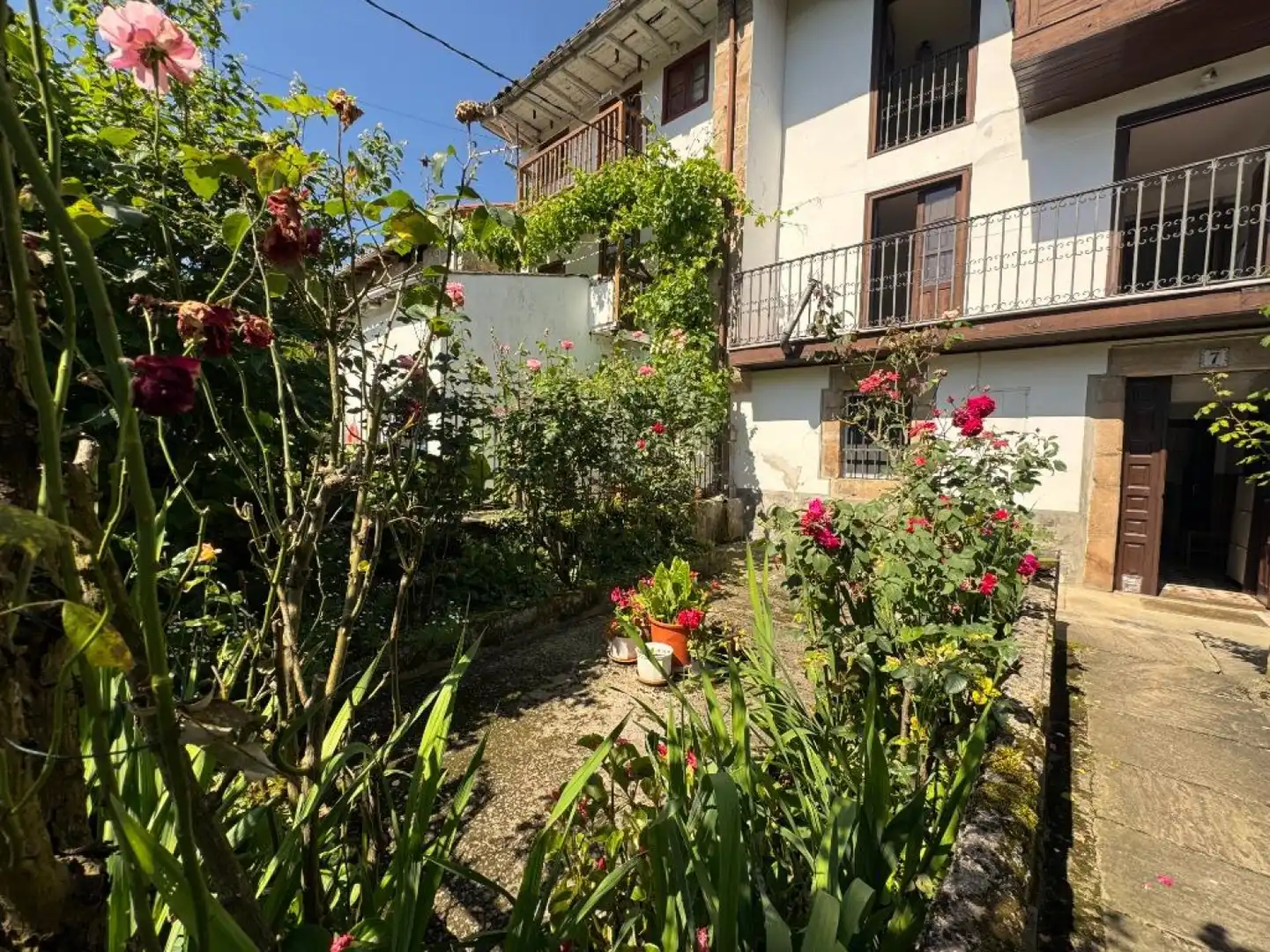 Jardí de Casa adosada en venda en Molledo