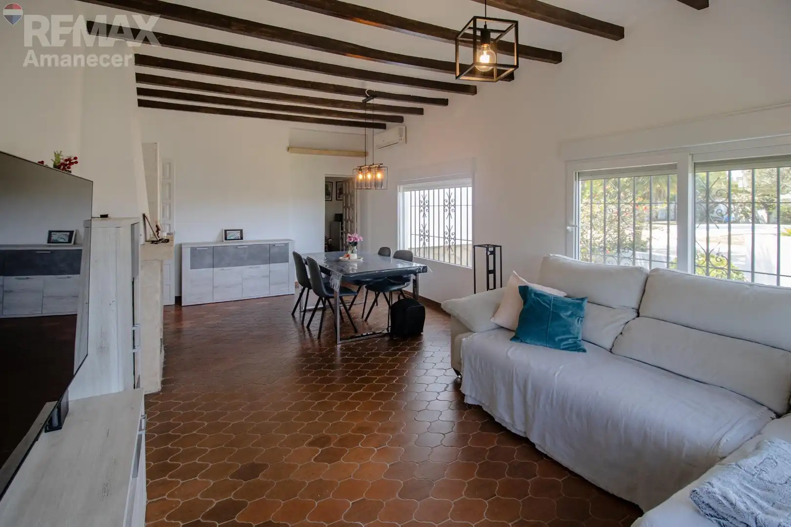 Sala d'estar de Casa o xalet en venda en Jávea / Xàbia amb Piscina