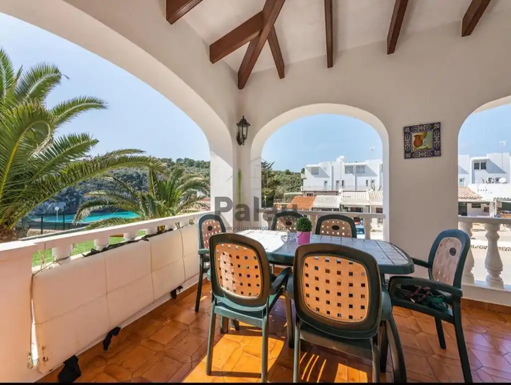 Vista exterior de Casa o chalet en venta en Maó - Mahón con Jardín privado, Terraza y Piscina