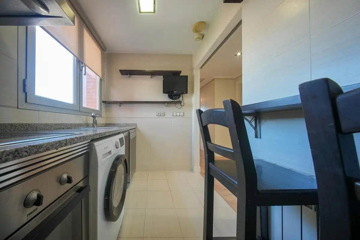 Kitchen of Attic for sale in Madrid  with Air Conditioner, Heating and Private garden