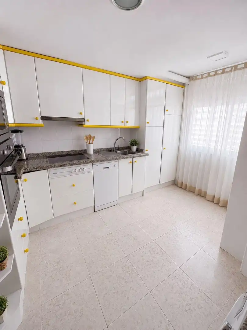 Kitchen of Apartments for sale in Gandia  with Air Conditioner, Heating and Terrace