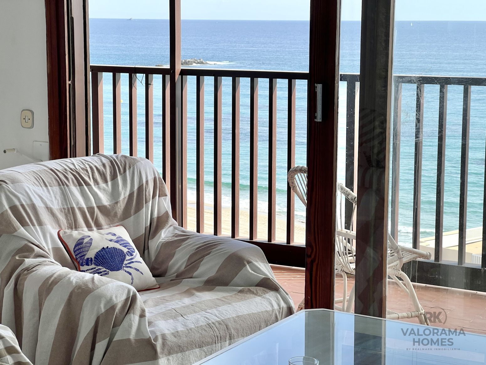 Balcony of Flat for sale in La Manga del Mar Menor  with Terrace and Furnished