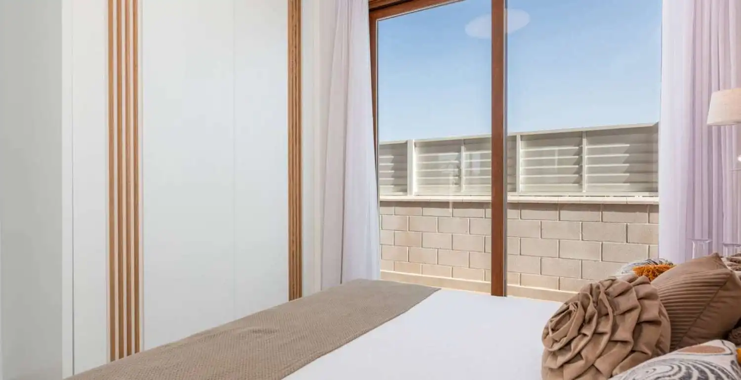 Dormitori de Casa o xalet en venda en Vera amb Aire condicionat, Terrassa i Piscina