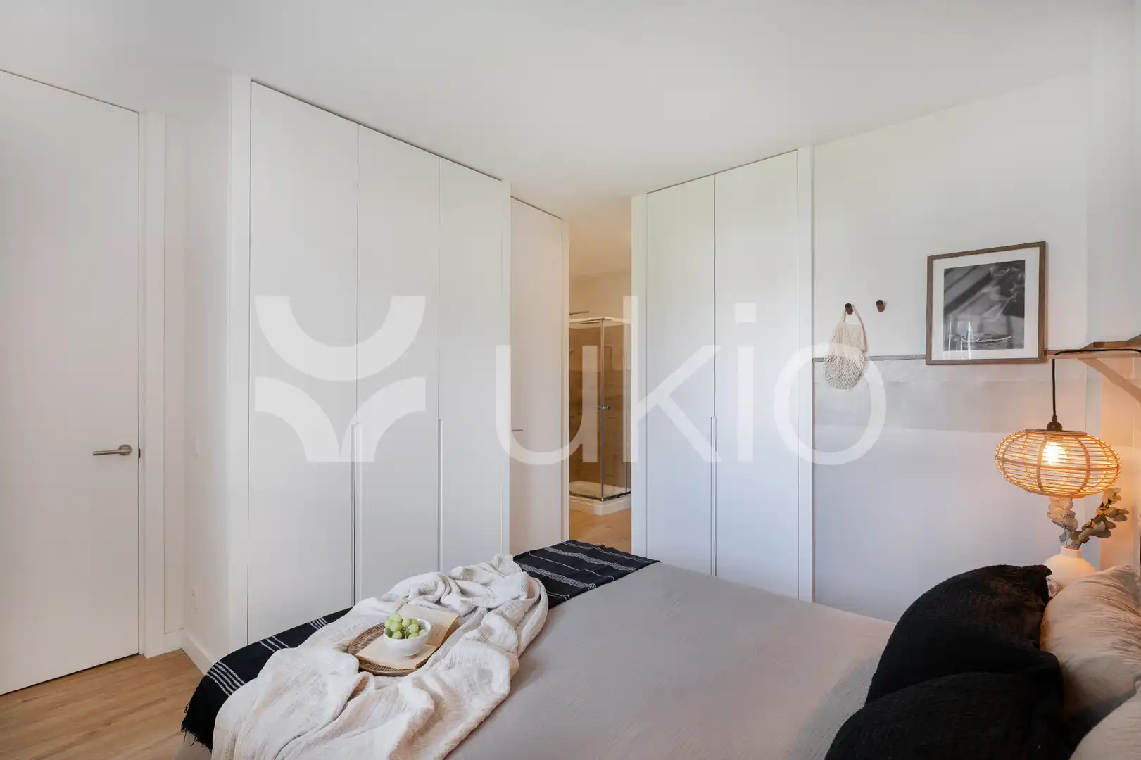 Habitación de Apartamento de alquiler en Madrid con Aire acondicionado, Calefacción y Amueblado