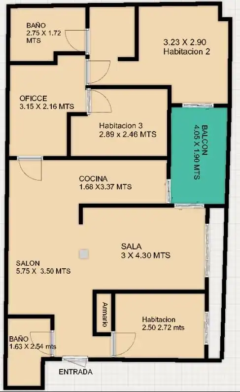 Apartamento en venta en Albal con Aire acondicionado, Calefacción y Terraza