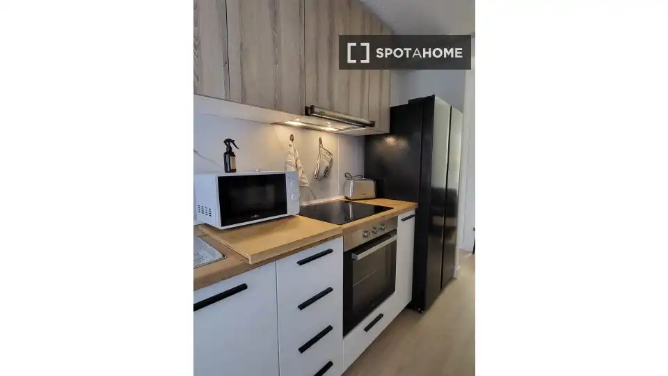 Kitchen of Flat for share in Alicante / Alacant  with Air Conditioner, Heating and Furnished