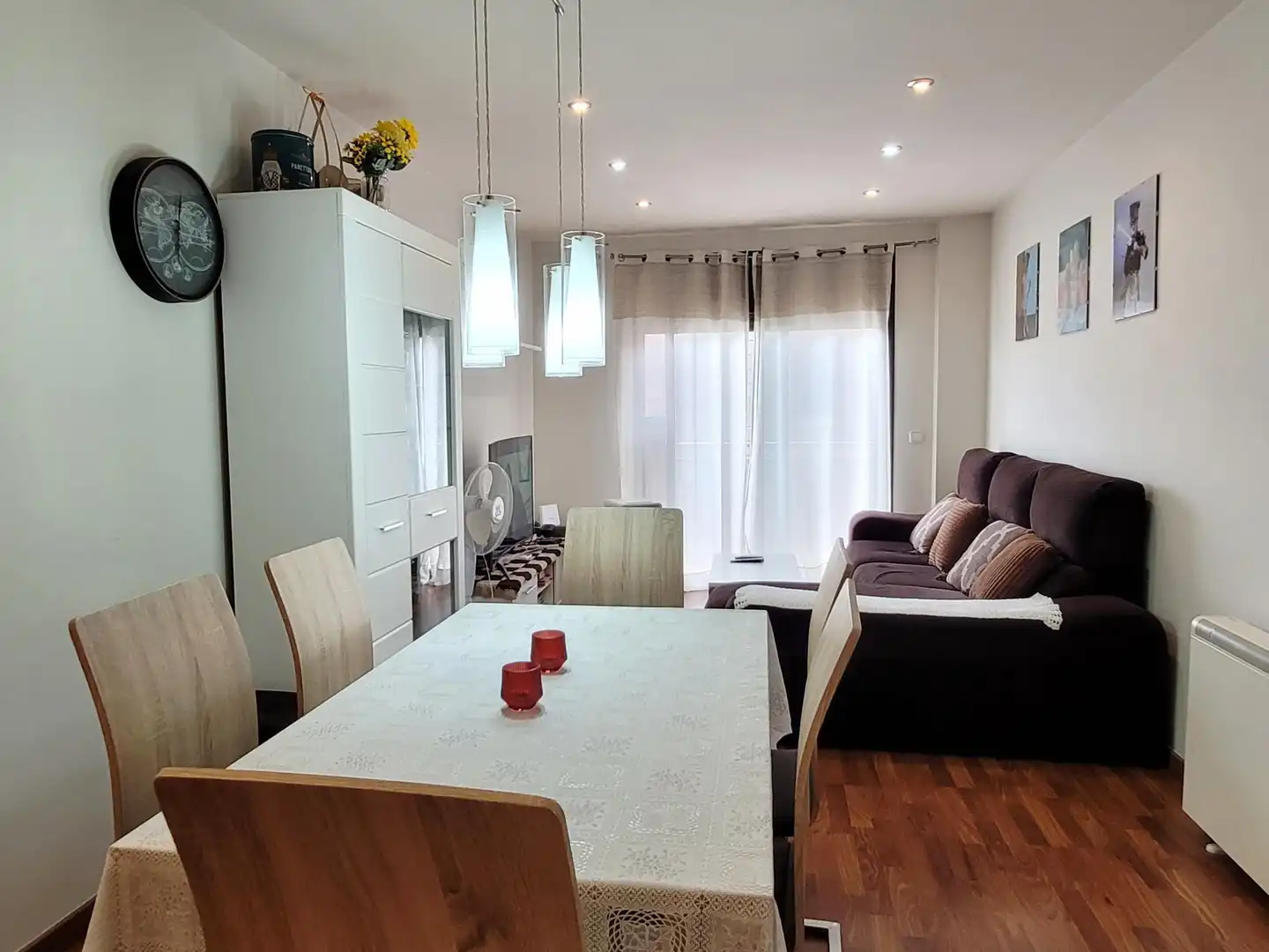 Sala d'estar de Dúplex en venda en Mollerussa amb Calefacció, Terrassa i Forn