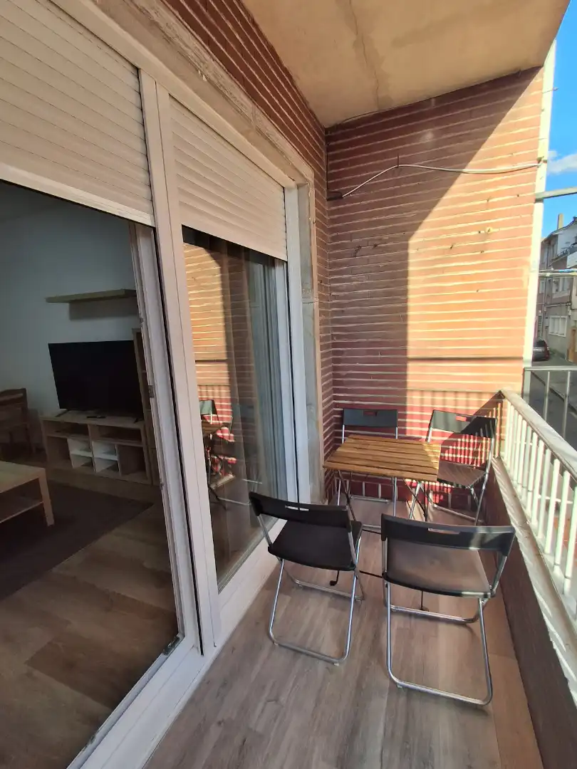 Balcony of Flat for rent in Avilés  with Heating, Parquet flooring and Terrace