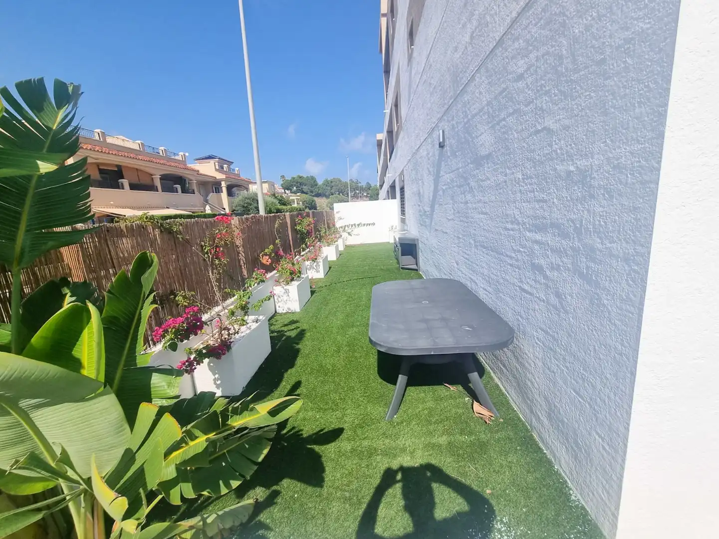 Terraza de Piso de alquiler en Pilar de la Horadada con Aire acondicionado, Jardín privado y Terraza