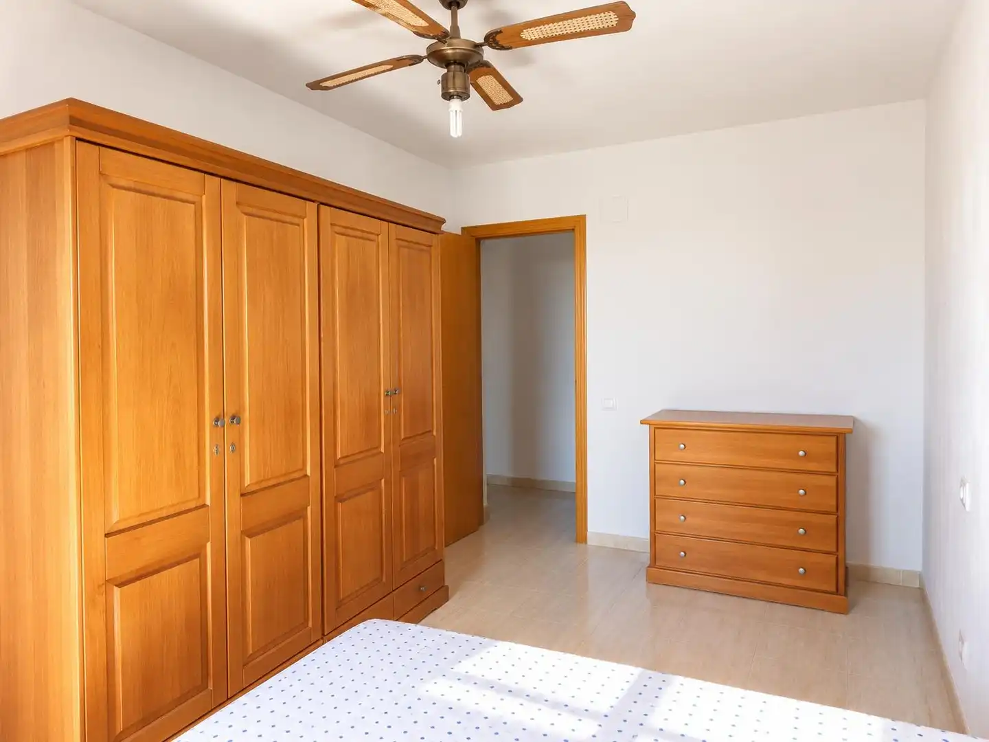 Schlafzimmer von Wohnung zum Verkauf in Alcanar mit Klimaanlage, Heizung und Terrasse