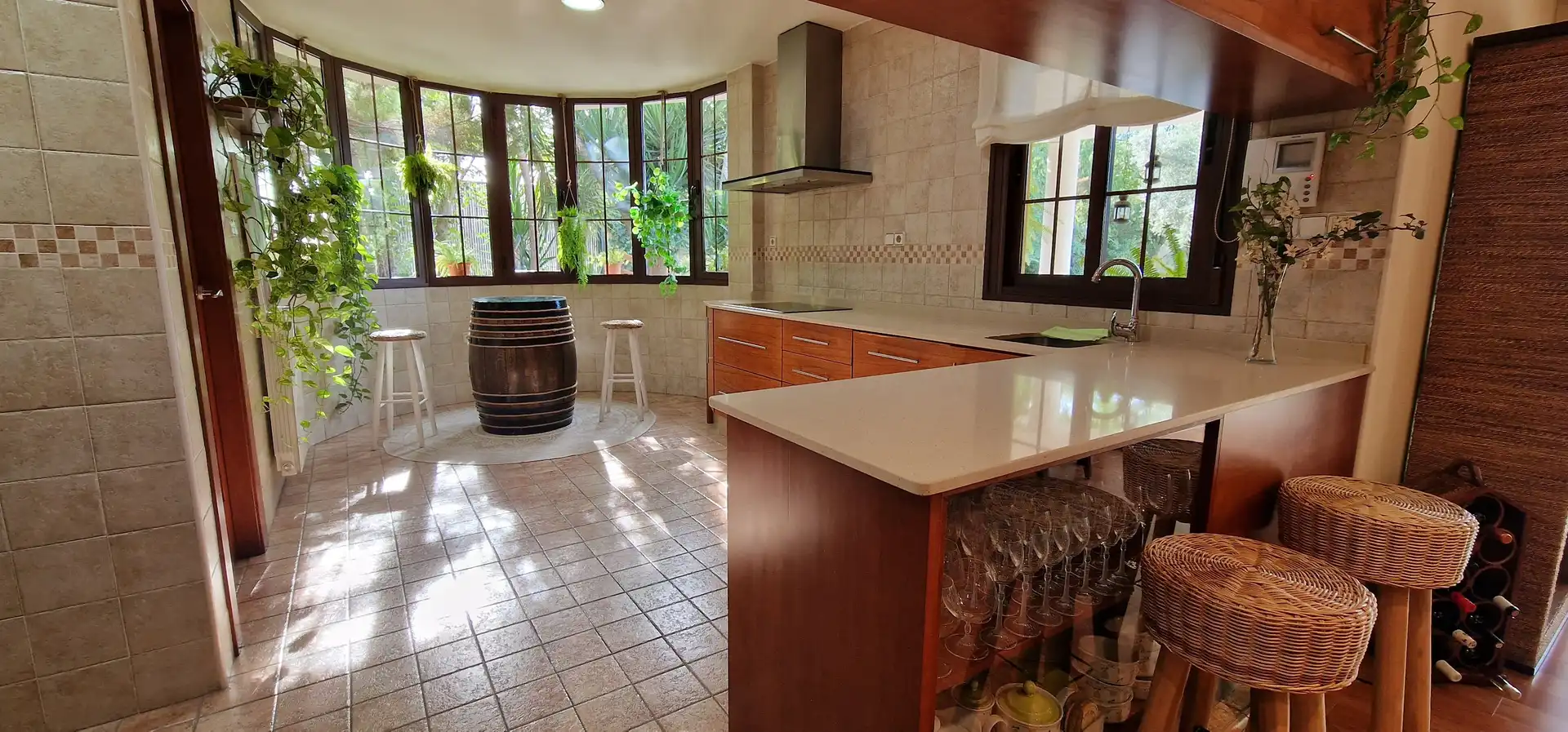 Cuina de Casa o xalet en venda en Totana amb Aire condicionat, Calefacció i Jardí privat