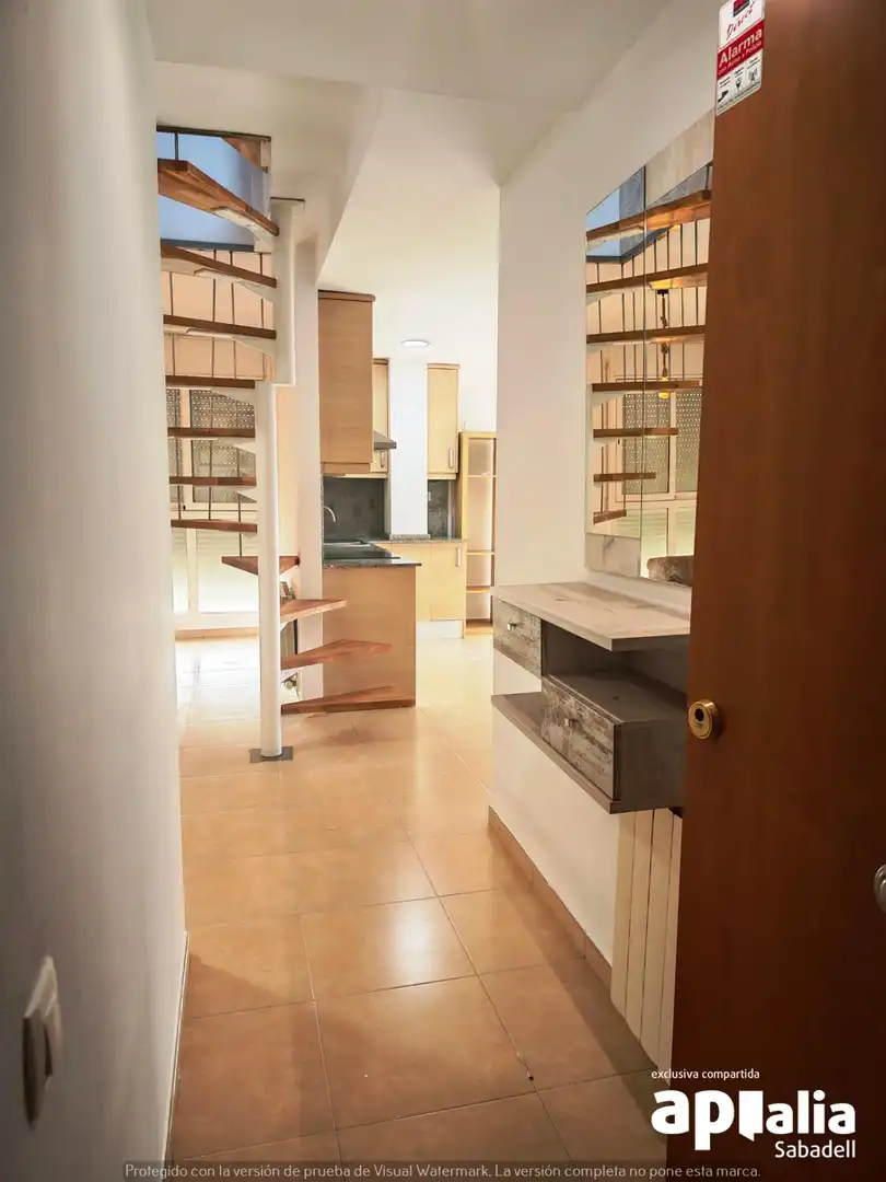 Kitchen of Attic for sale in Sabadell  with Heating, Terrace and Furnished