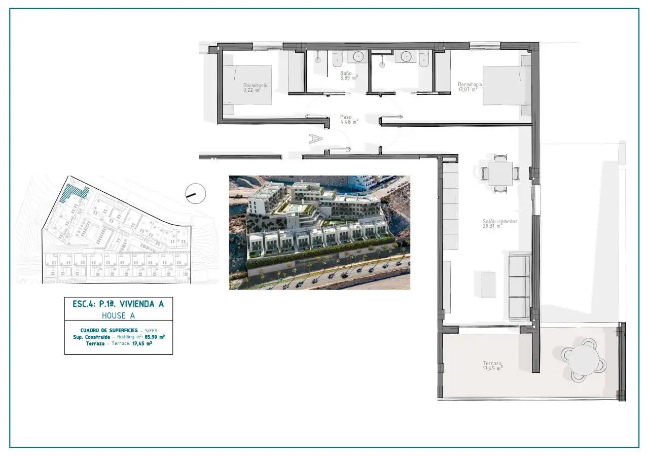 Apartament amb terrassa en venda a El Hornillo, imagen 12