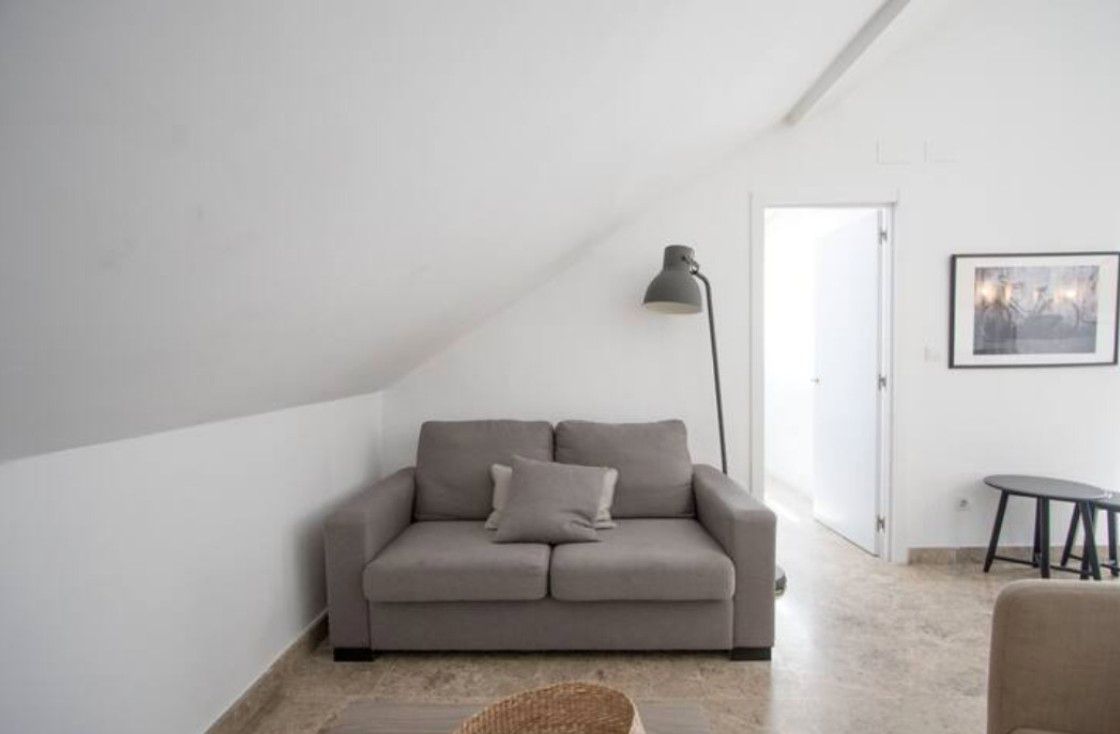 Living room of Flat to rent in  Valencia Capital  with Air Conditioner, Heating and Furnished