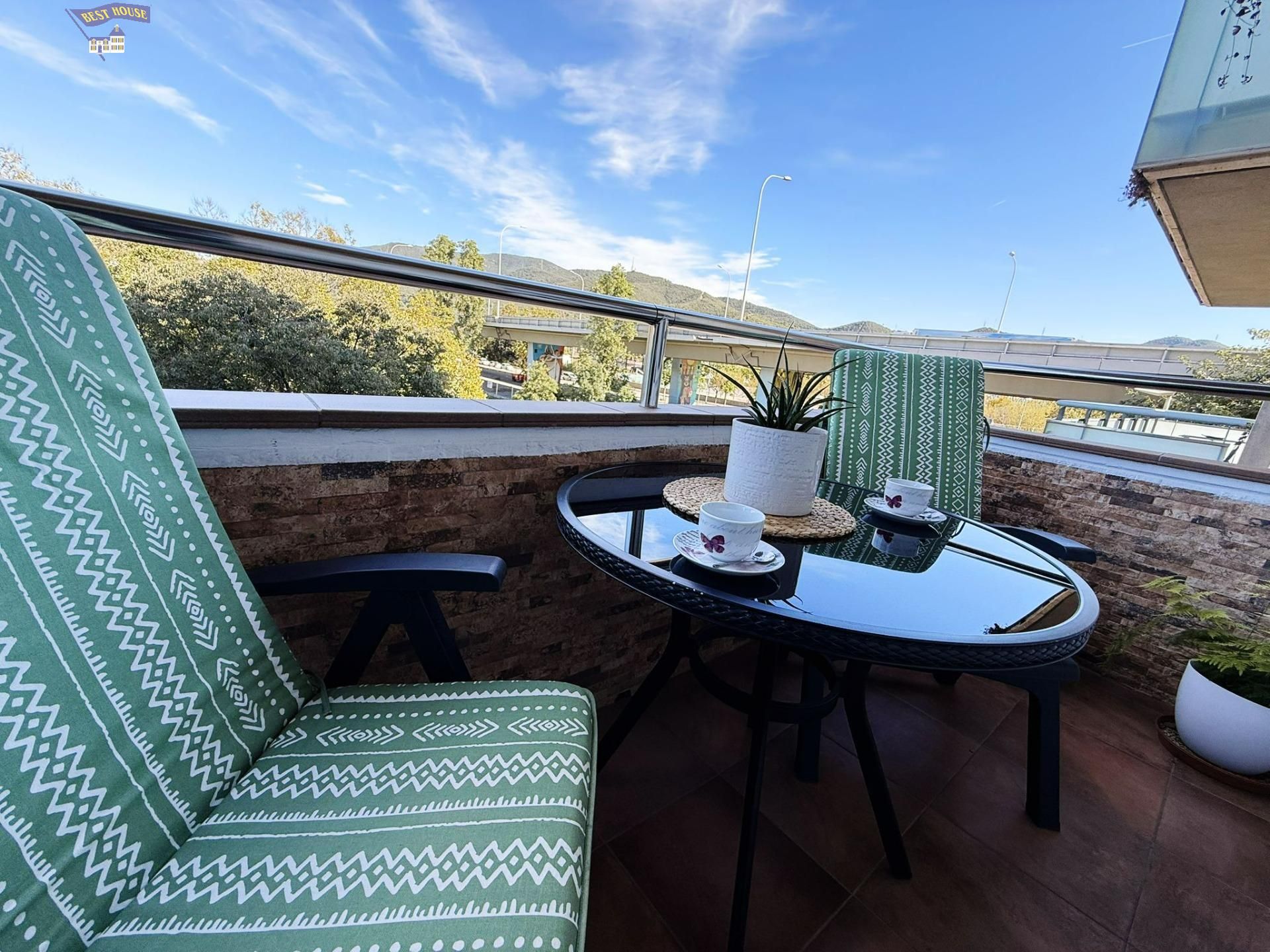 Terrace of Flat for sale in Montcada i Reixac  with Heating, Terrace and Balcony