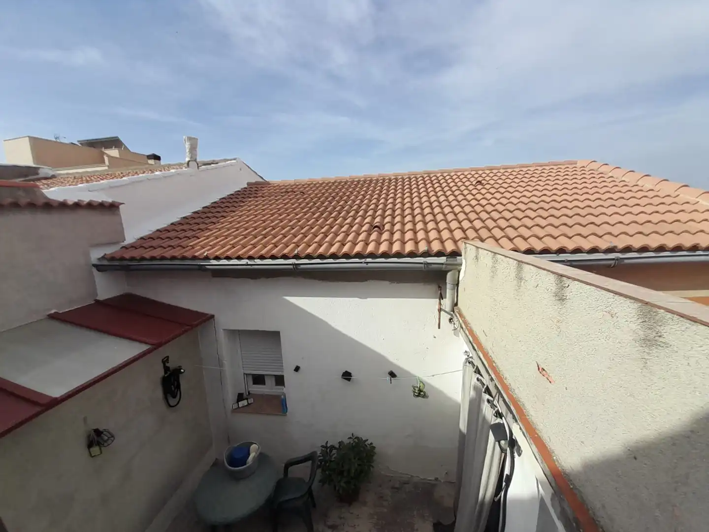 Terrasse von Einfamilien-Reihenhaus zum Verkauf in Puertollano mit Terrasse