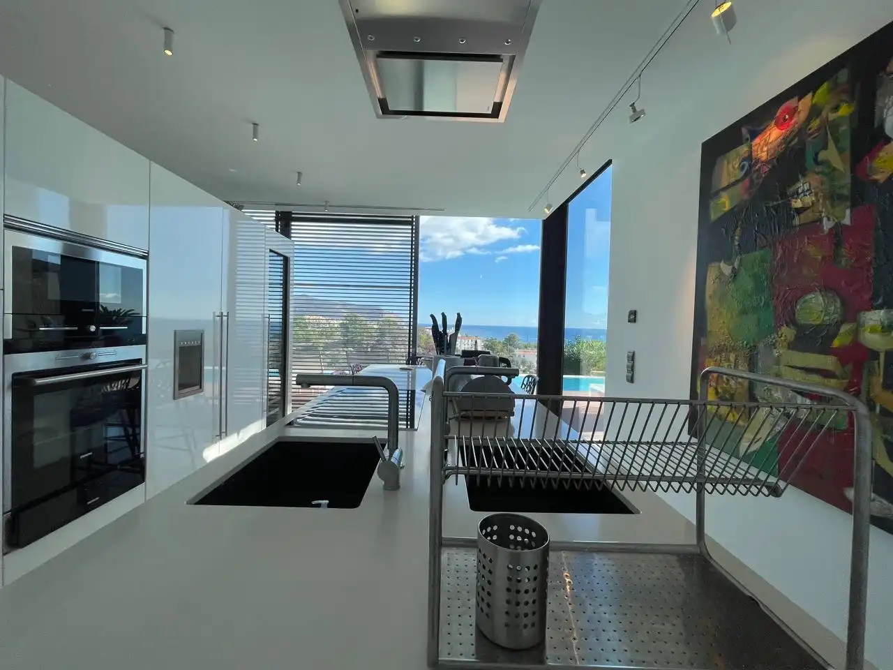 Cocina de Casa o chalet en venta en Benidorm con Piscina