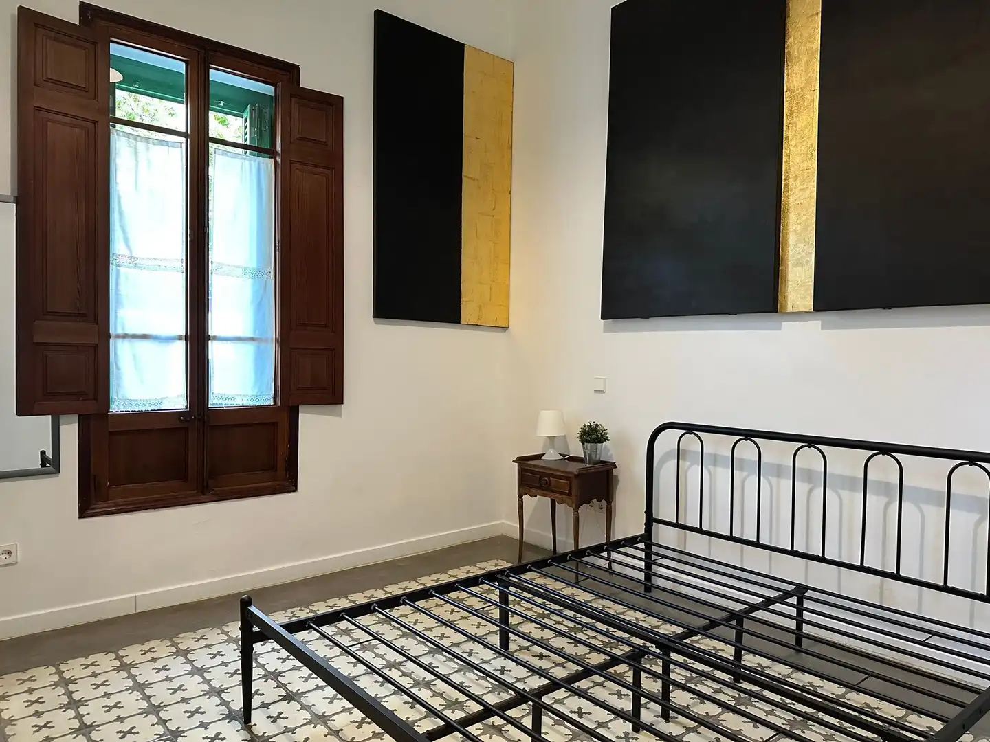 Dormitori de Apartament de lloguer en  Palma de Mallorca amb Terrassa