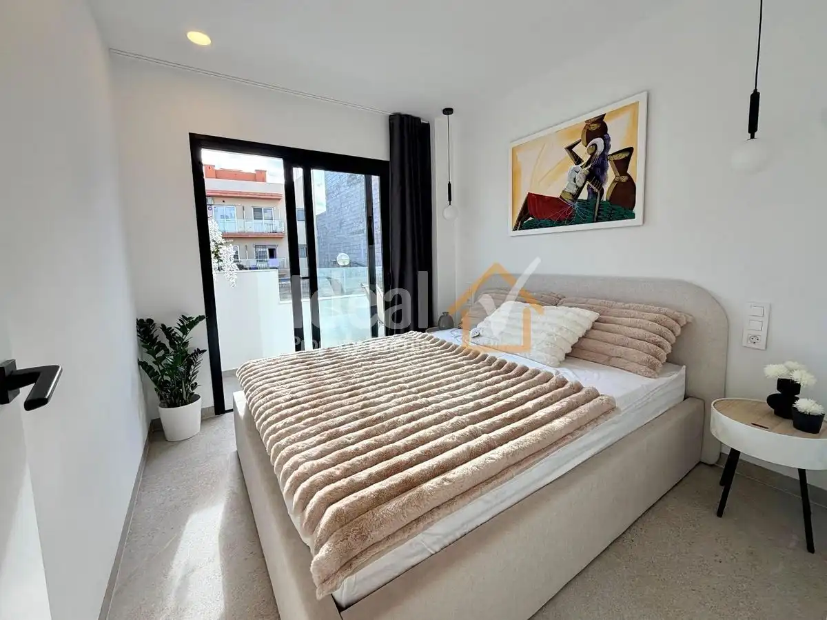 Schlafzimmer von Wohnungen zum Verkauf in Granadilla de Abona mit Klimaanlage, Terrasse und Möbliert