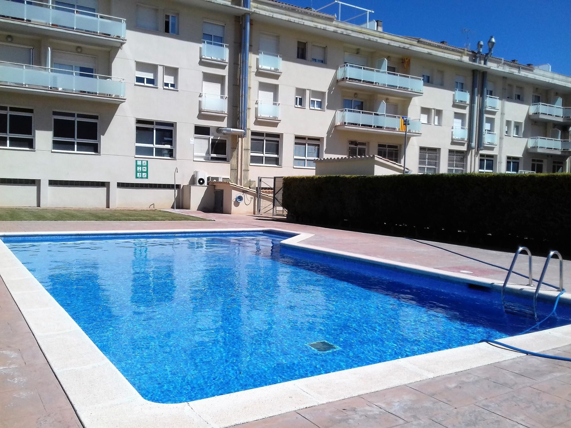 Swimming pool of Flat for sale in Sant Martí Sarroca  with Heating and Private garden