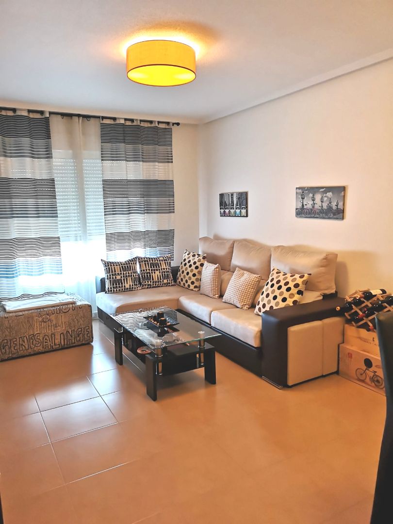 Living room of Flat for sale in Beniel  with Air Conditioner and Furnished